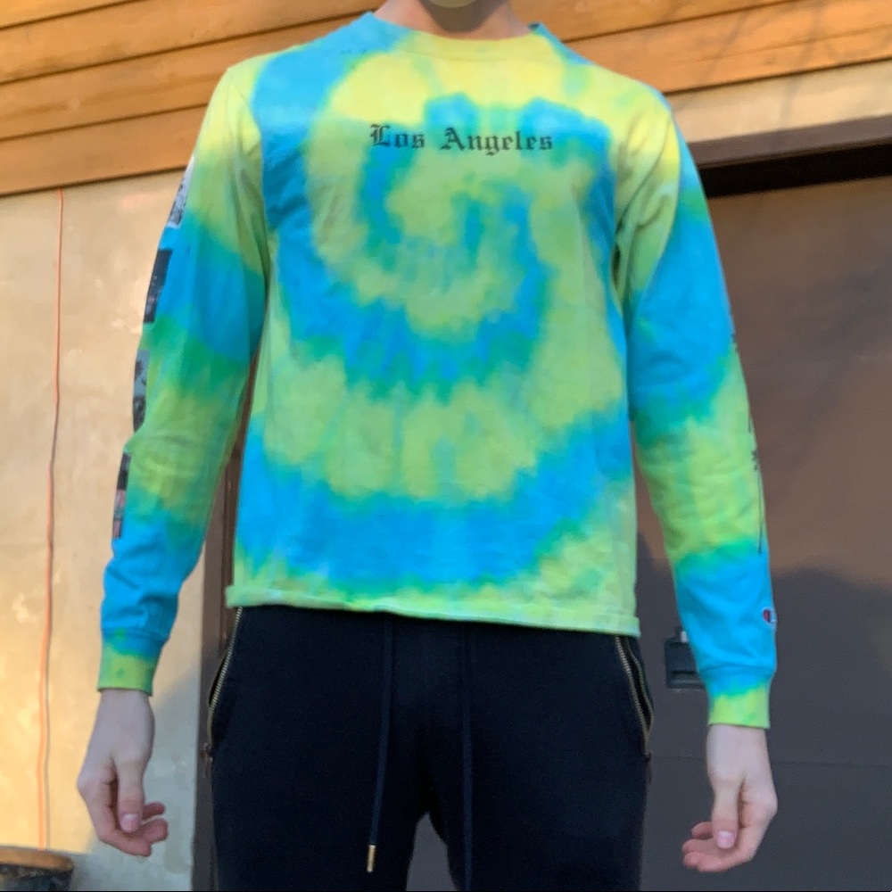🐠 Tie dye Champion PacSun LA Tee 🐠